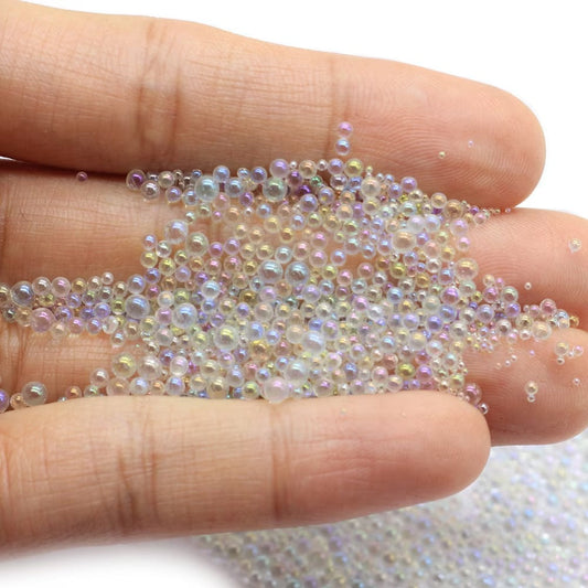 Hole less Holographic Beads