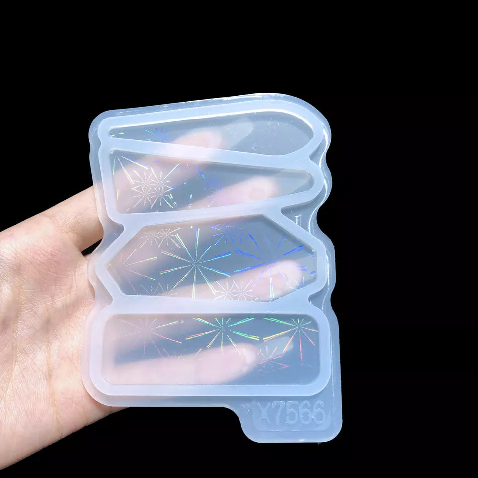 Holographic Hair Clip Molds Bestow Charms