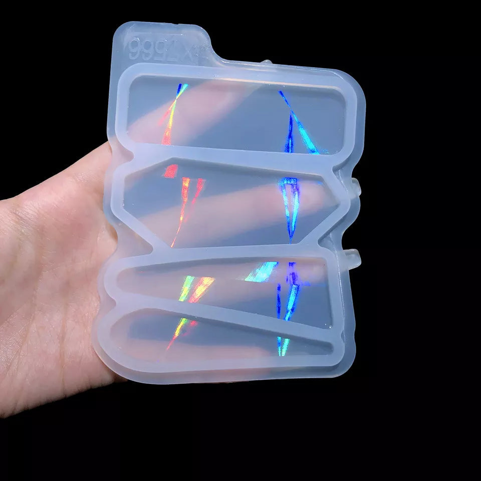 Holographic Hair Clip Molds Bestow Charms
