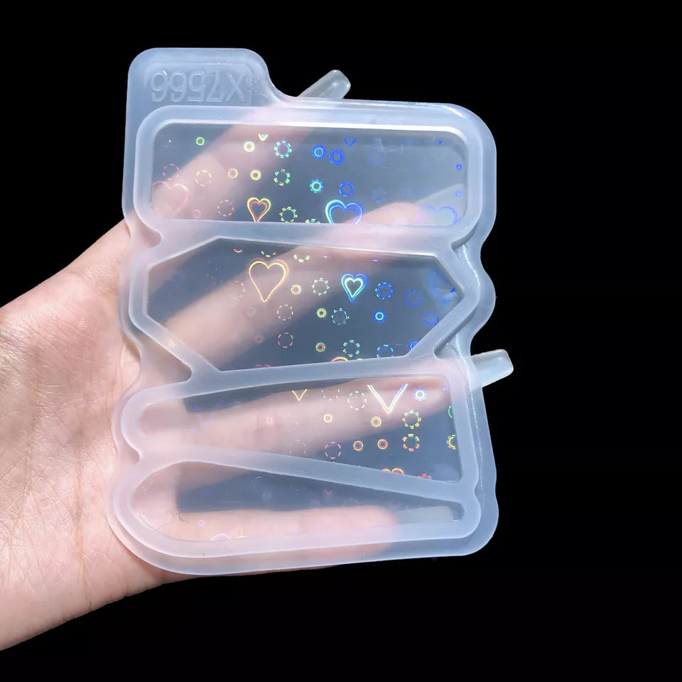 Holographic Hair Clip Molds Bestow Charms