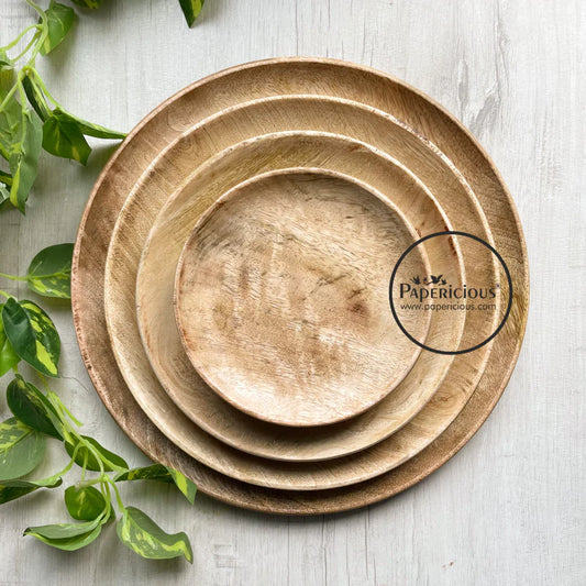 Pre Marked Wood Wall Plate - 8"