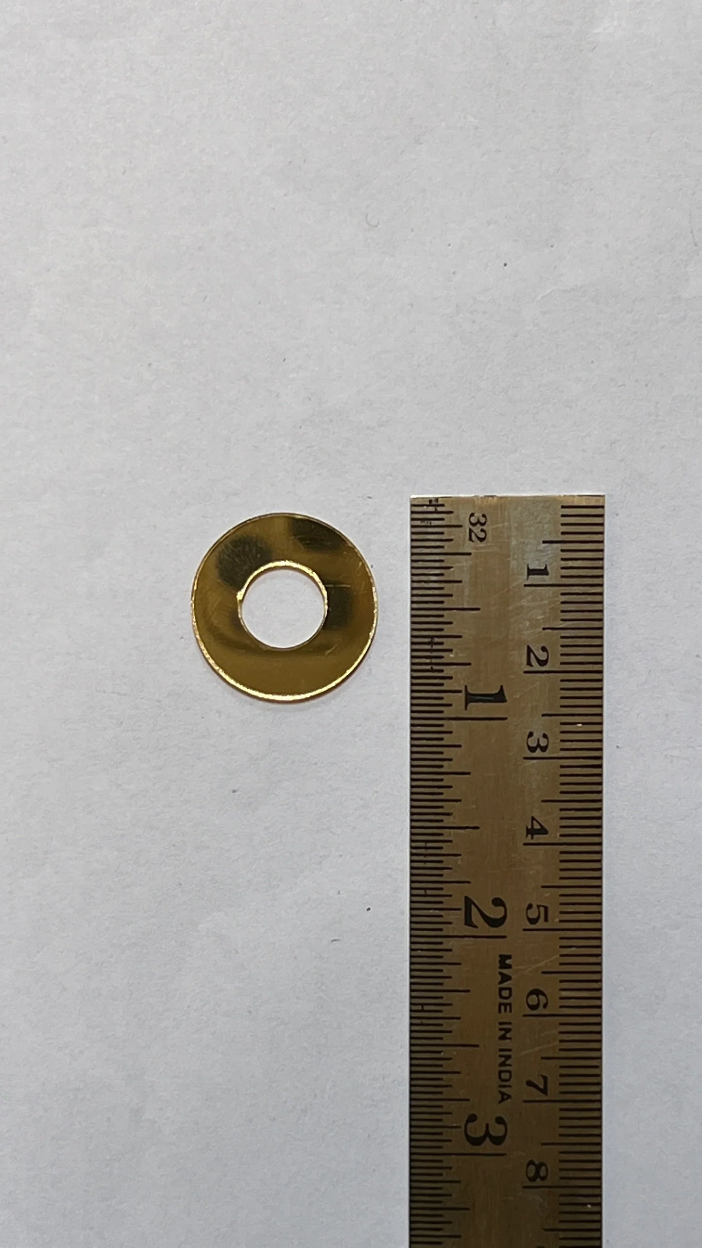 Gold Acrylic Mirror - Round Cutout