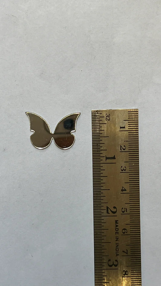 Gold Acrylic Mirror - Butterfly