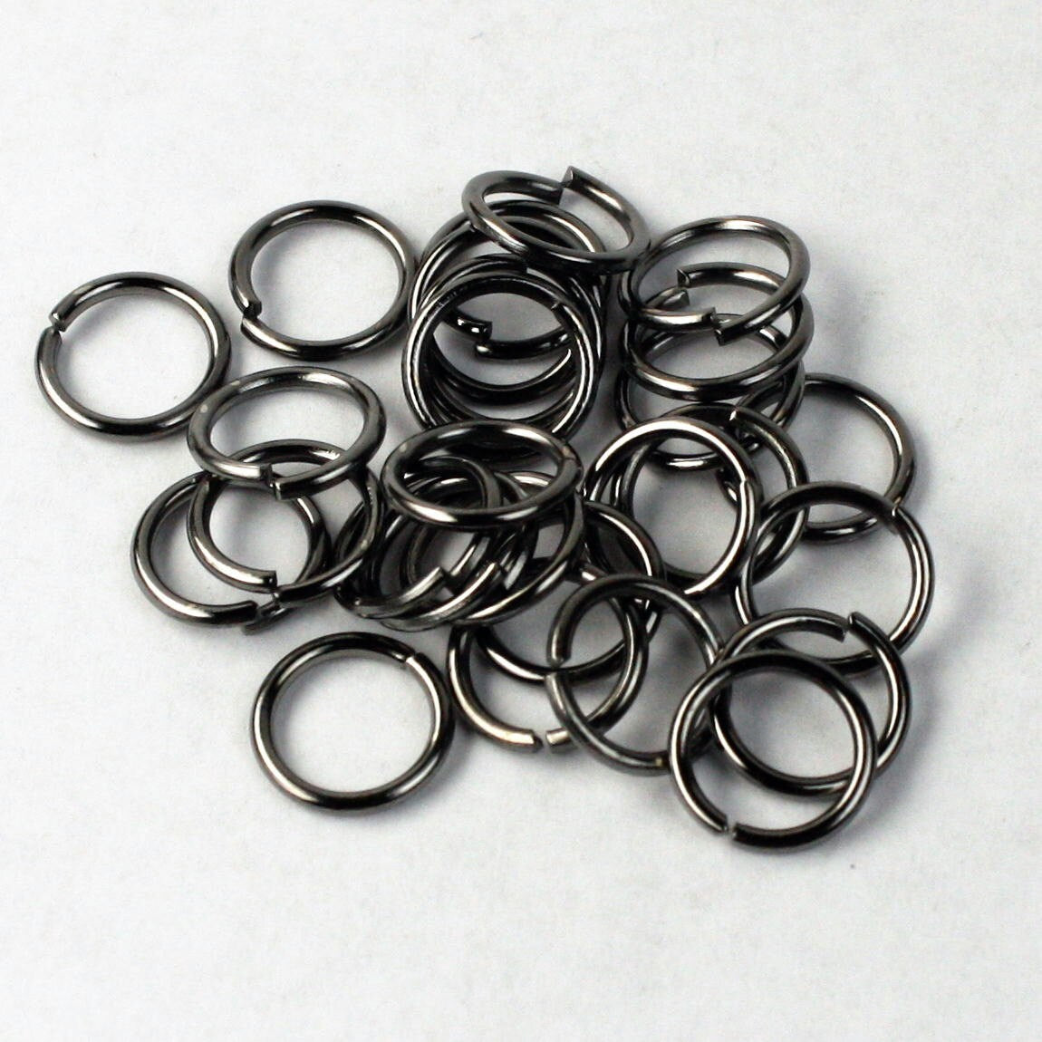 Jump Ring Gunmetal 1cm