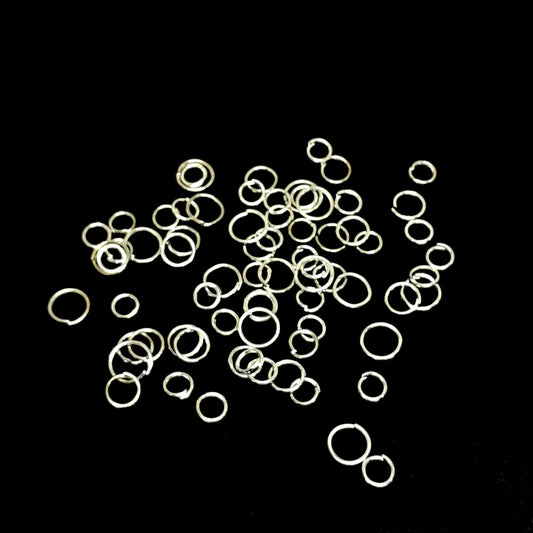Jump Ring Silver Mixed