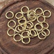 Jump Ring gold 1cm