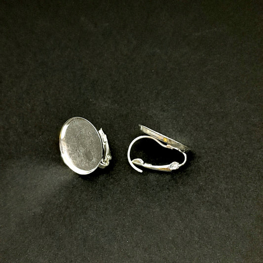 Loop Earring Base Silver