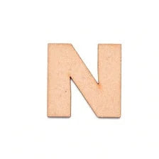 MDF Alphabet Cut 6"