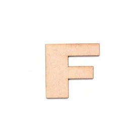MDF Alphabet Cut 6"