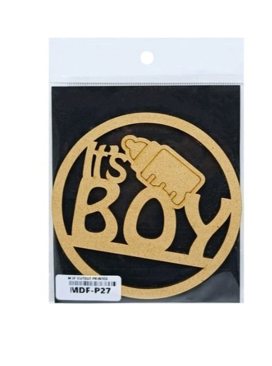 MDF Cut - Baby Announcements