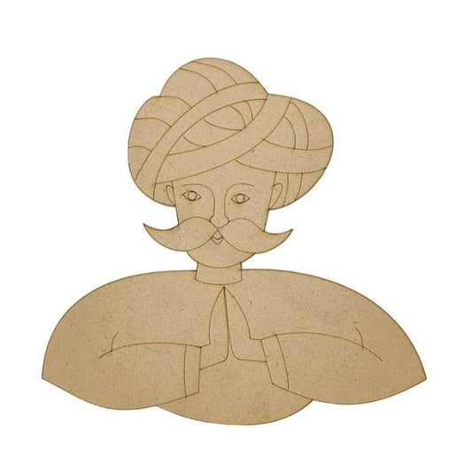 MDF Cutout Engraved - 9"