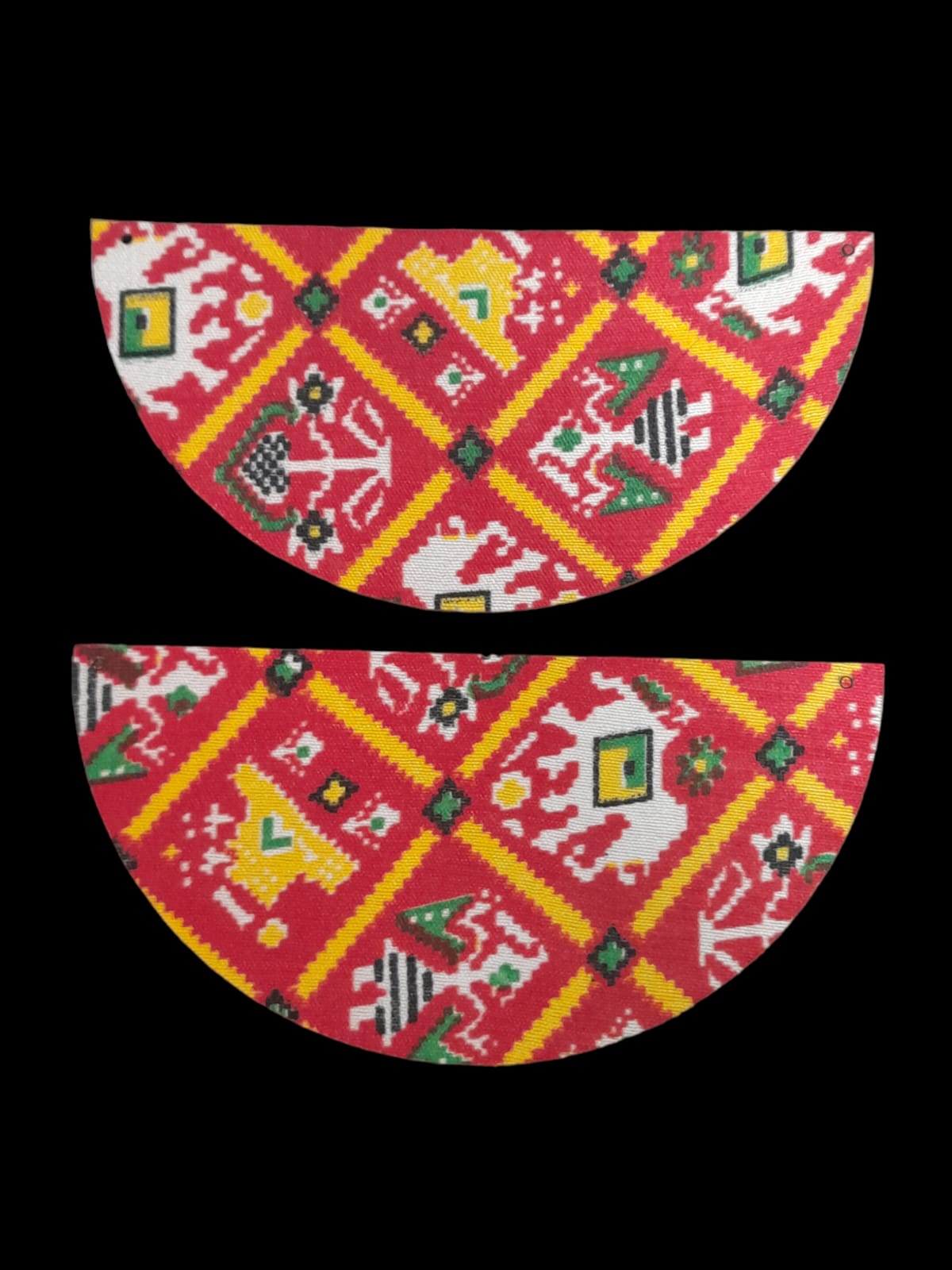 MDF Half round Base 6" - set of 2