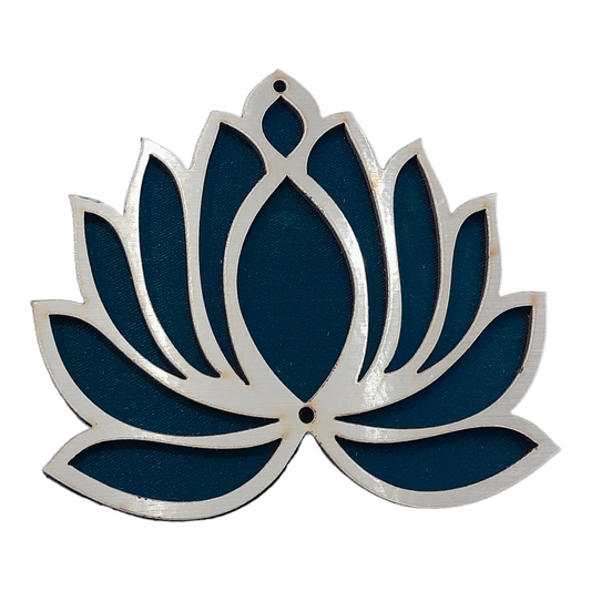 MDF Lotus Dark Green Set of 2