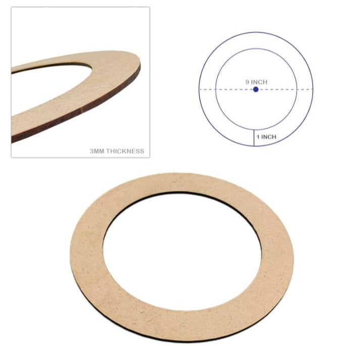 MDF Ring - 9x9"