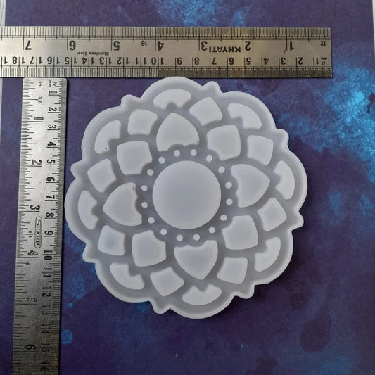 Mandala Coaster mold Bestow Charms