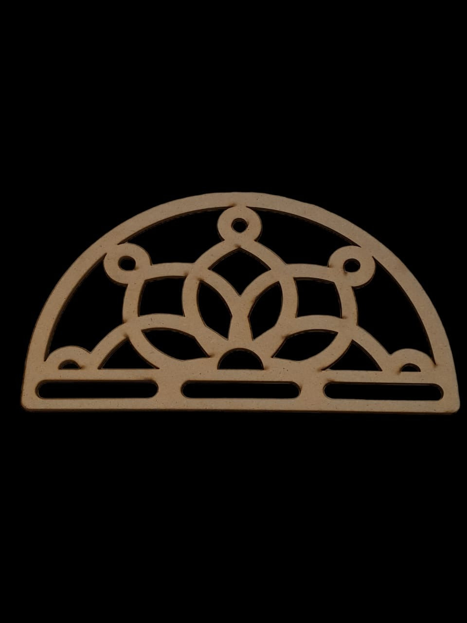 Mandala design macrame frame