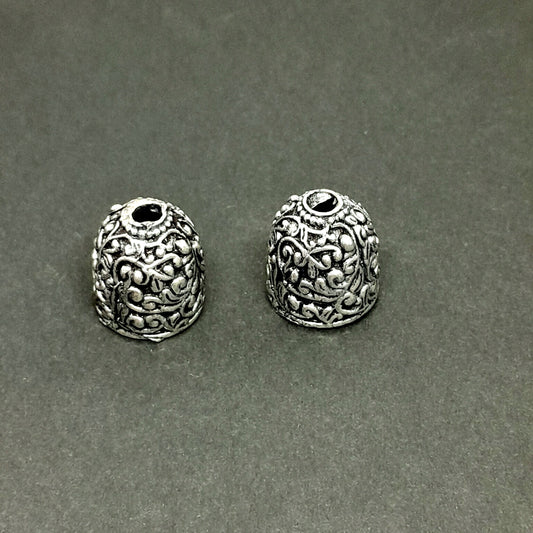 Metal Charm Jhumka ASilver
