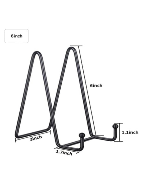 Metal Display Stand - Black 6"