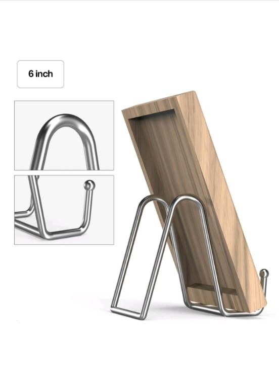 Metal Display Stand - Silver 3"