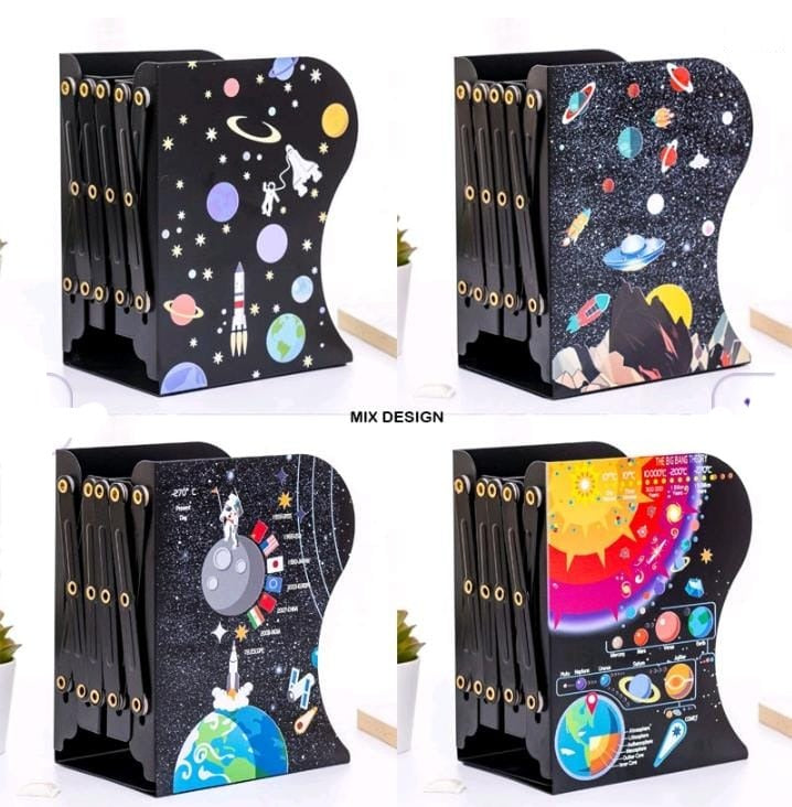 Metal Expandable Bookend Rack