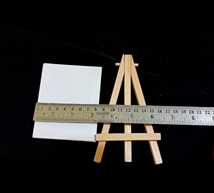 Mini Canvas Board with Easel | Mini Display Easel with Canvas Bestow Charms