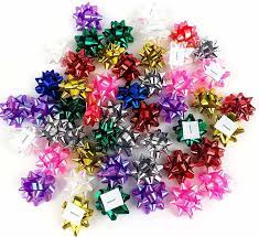 Mini holographic bows - 10 pcs