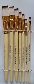 Mop Artist Brushes - Set of 7