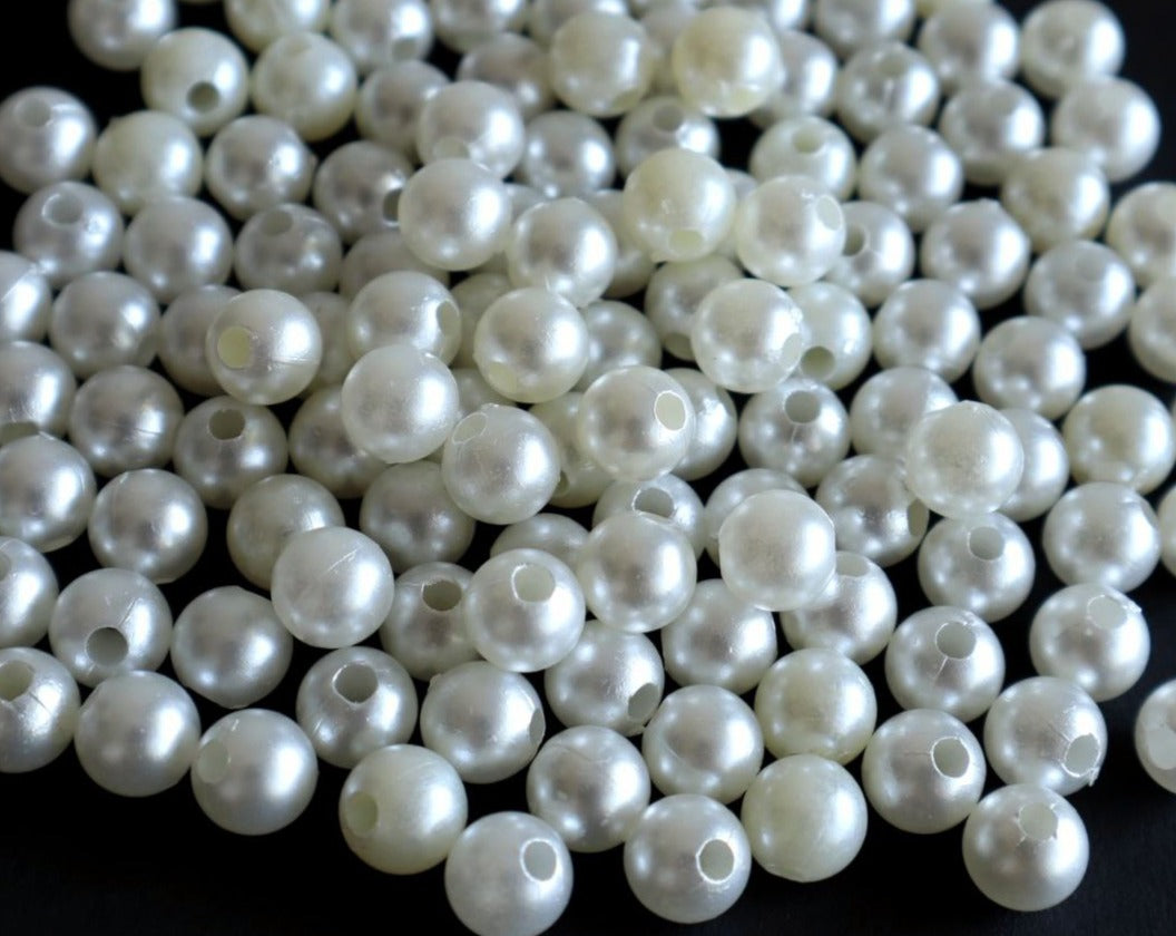 Off White Pearl Beads - 20g
