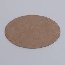 Oval MDF Base