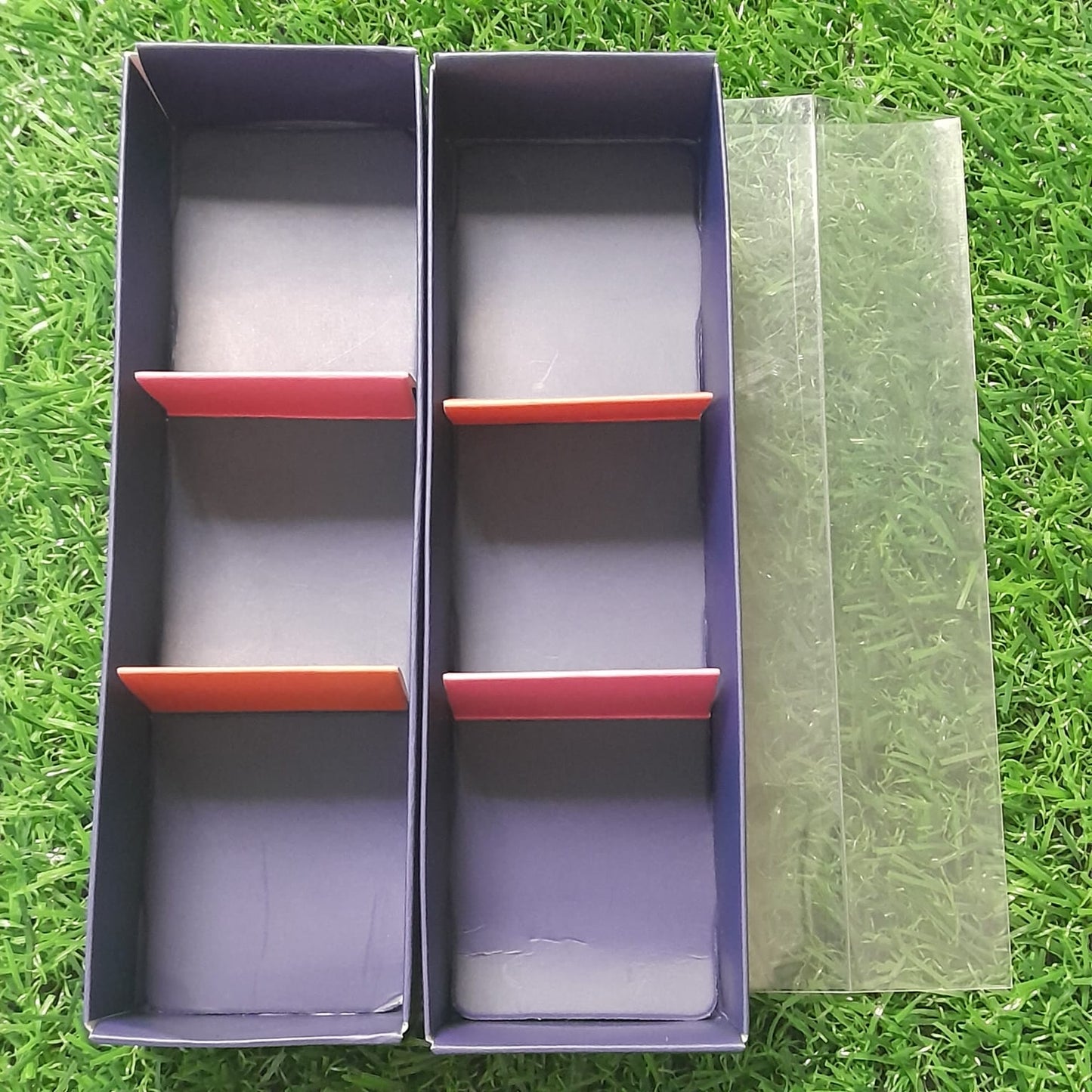 PVC 6 Cavity Chocolate Box - Blue