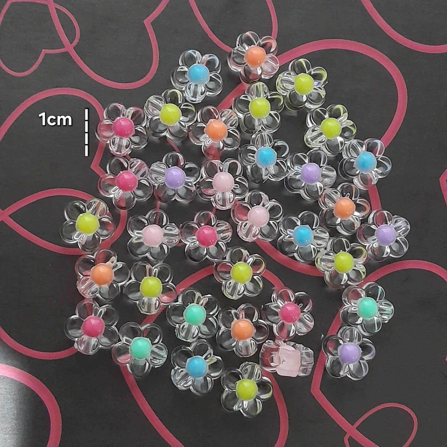 Pastel Color Double Layer Beads