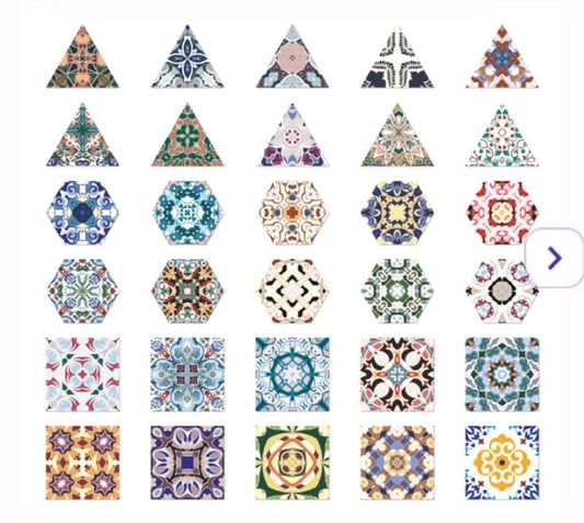 Pattern Design Stickers - 150pcs