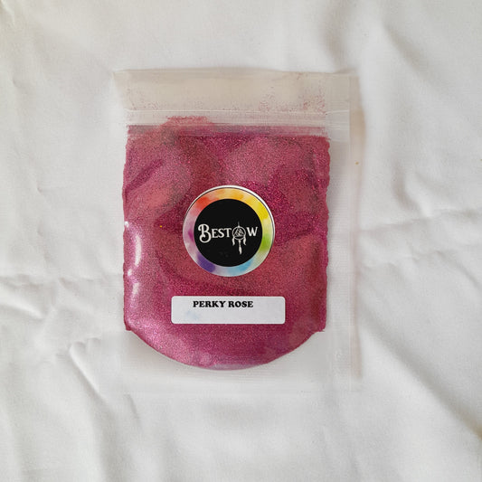 Perky Rose Shimmer Glitter - 20gms | Shimmer Glitters Bestow Charms