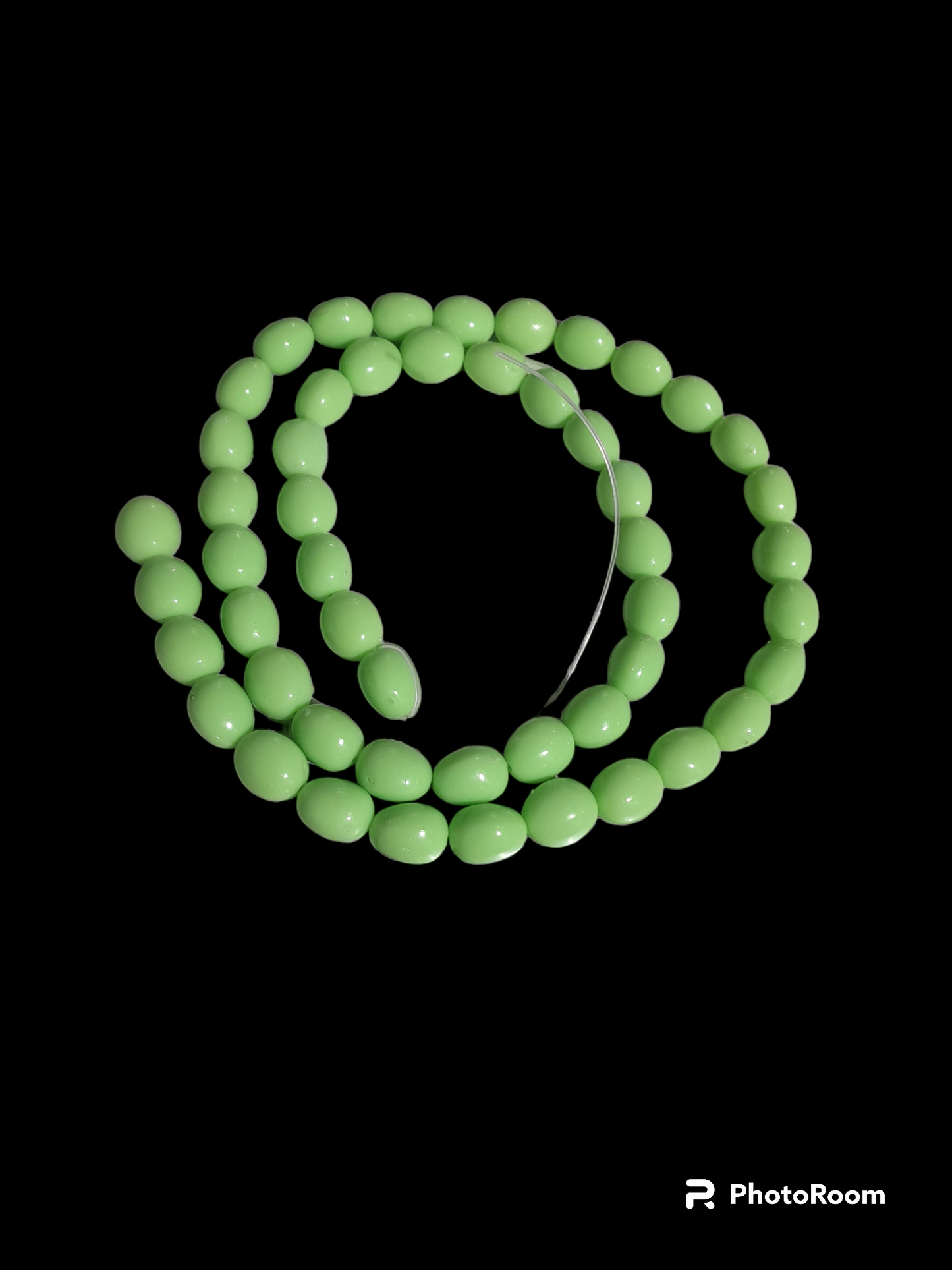 Plastic Beads | Flat Round
