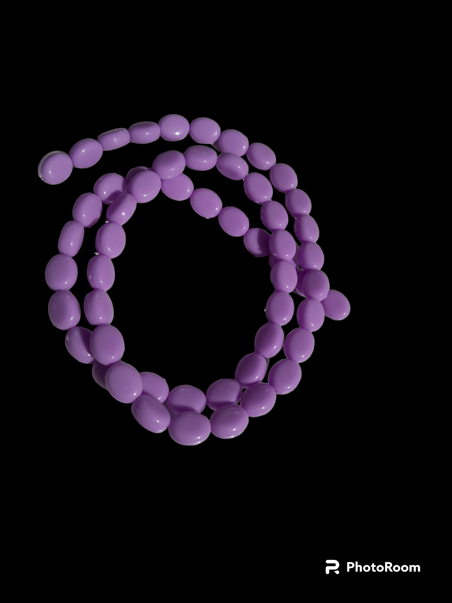 Plastic Beads | Flat Round