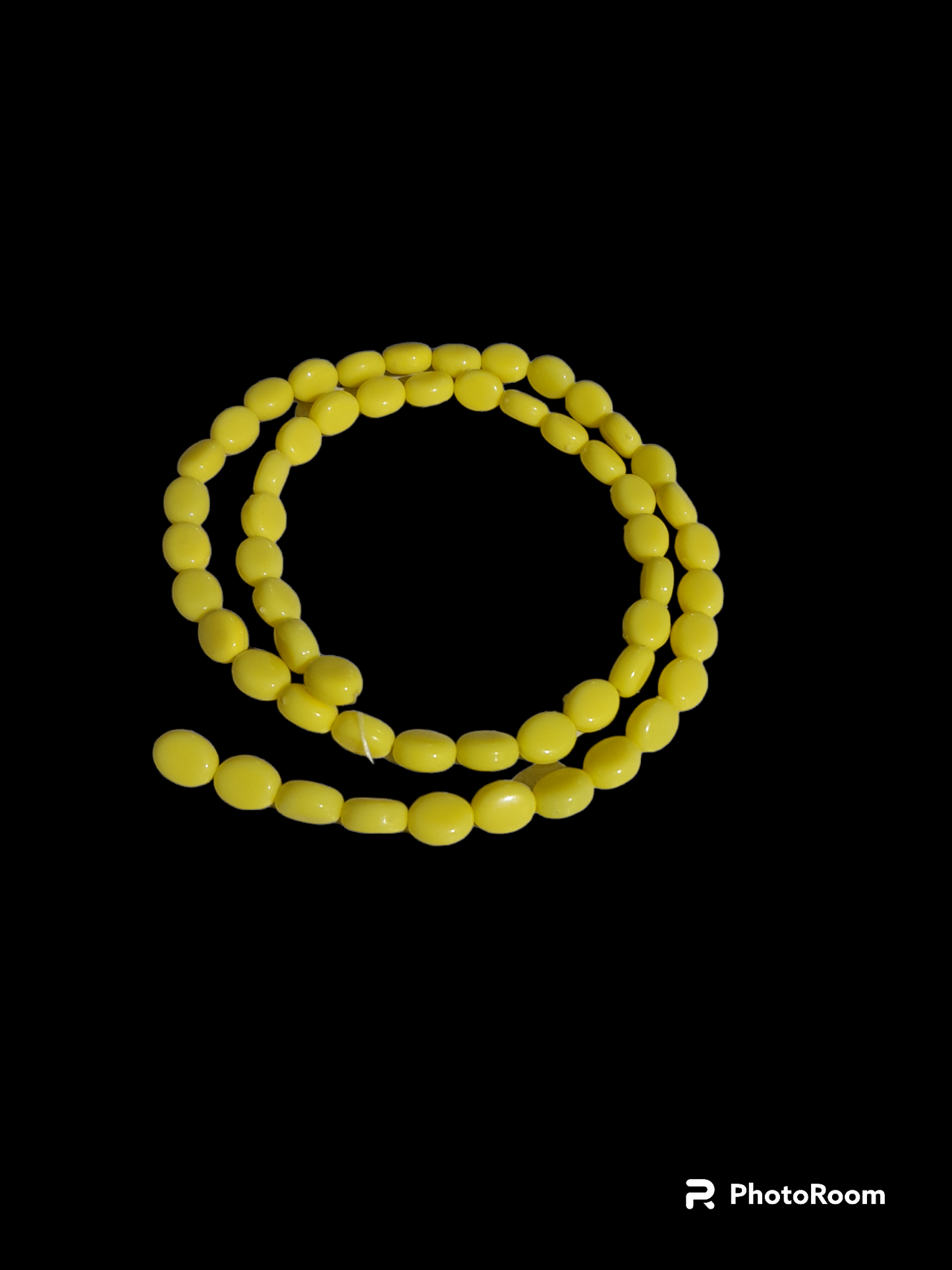 Plastic Beads | Flat Round