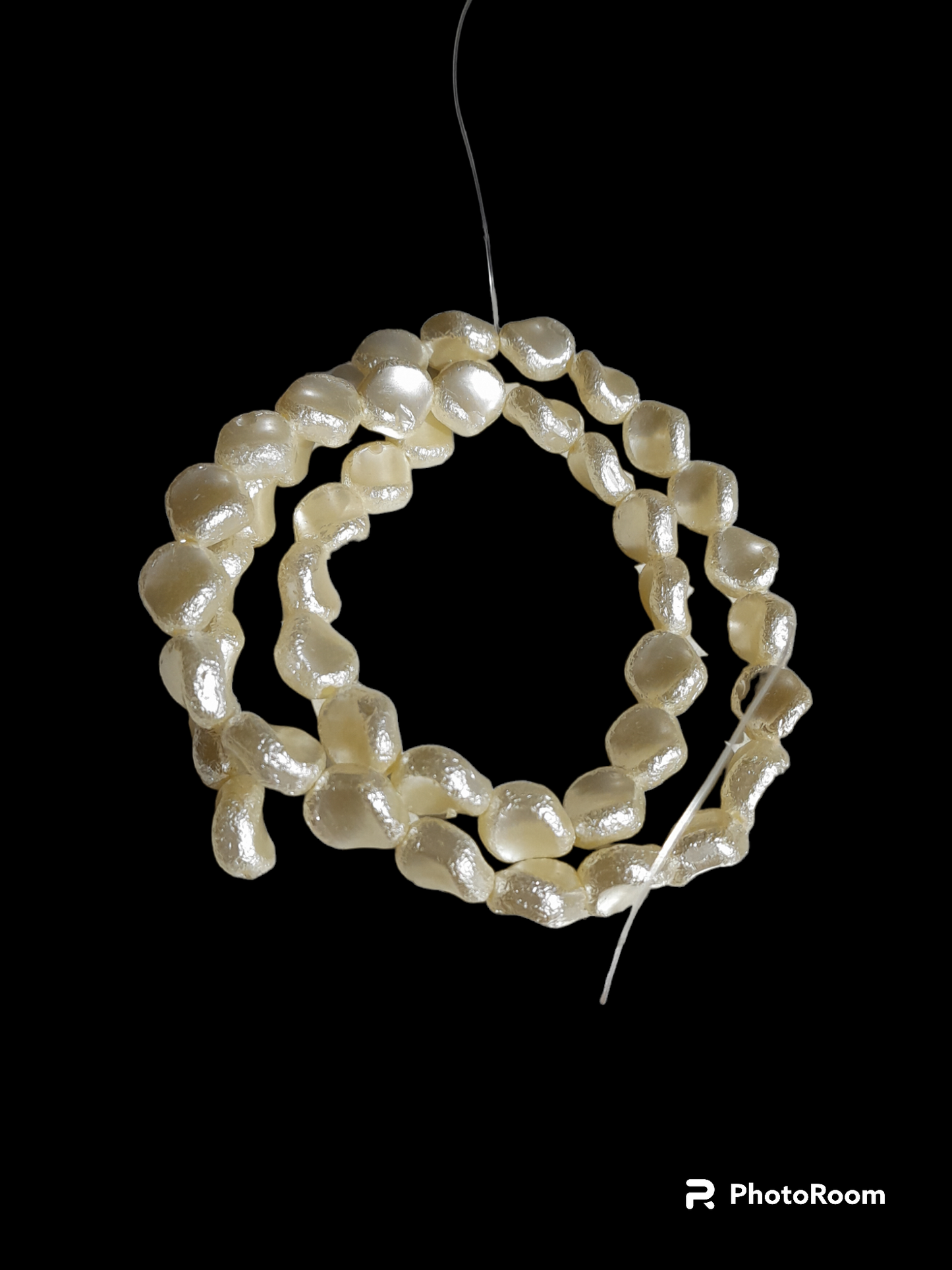 Plastic Beads - Pearl Textured