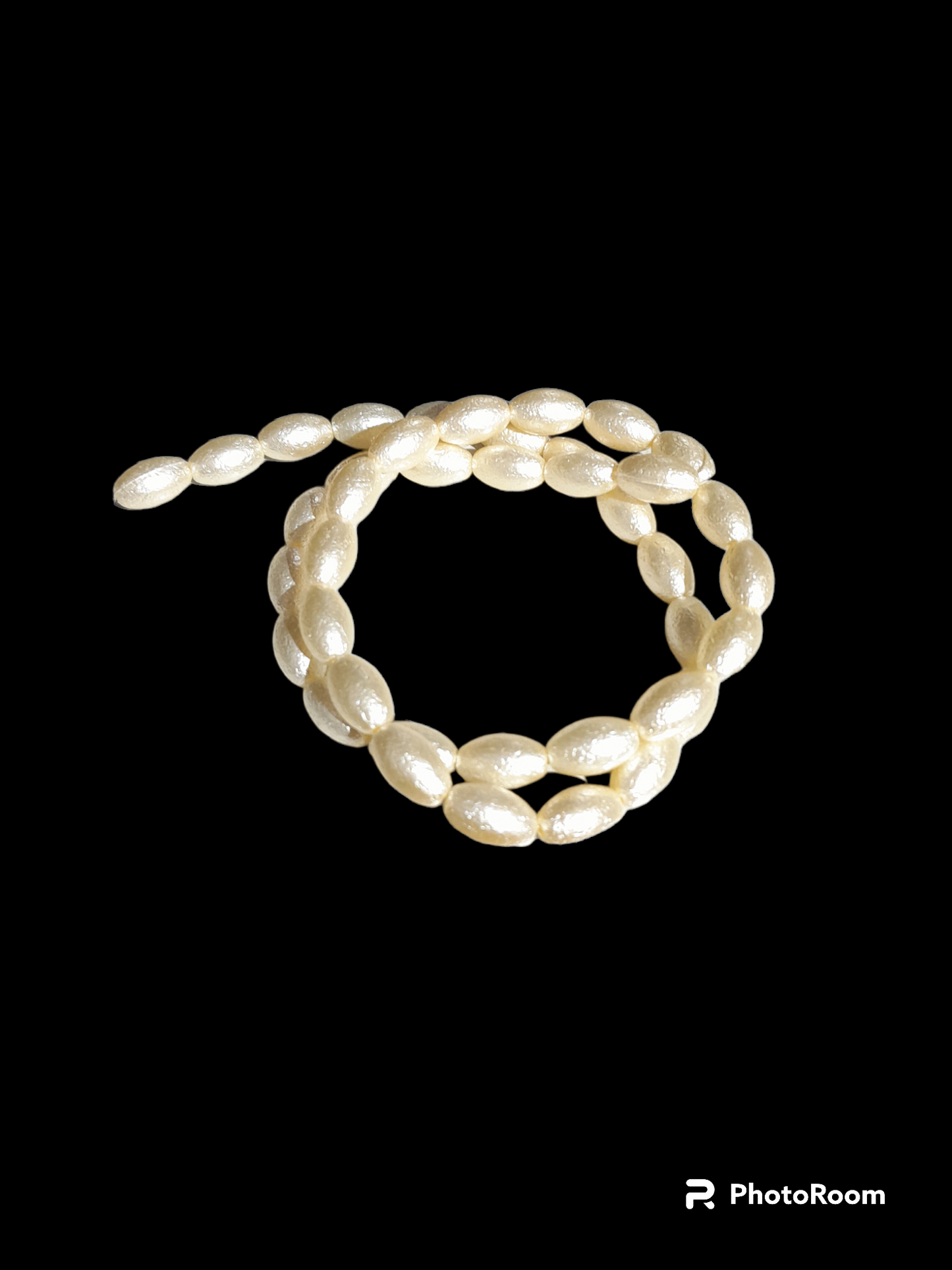 Plastic Beads - Pearl Textured