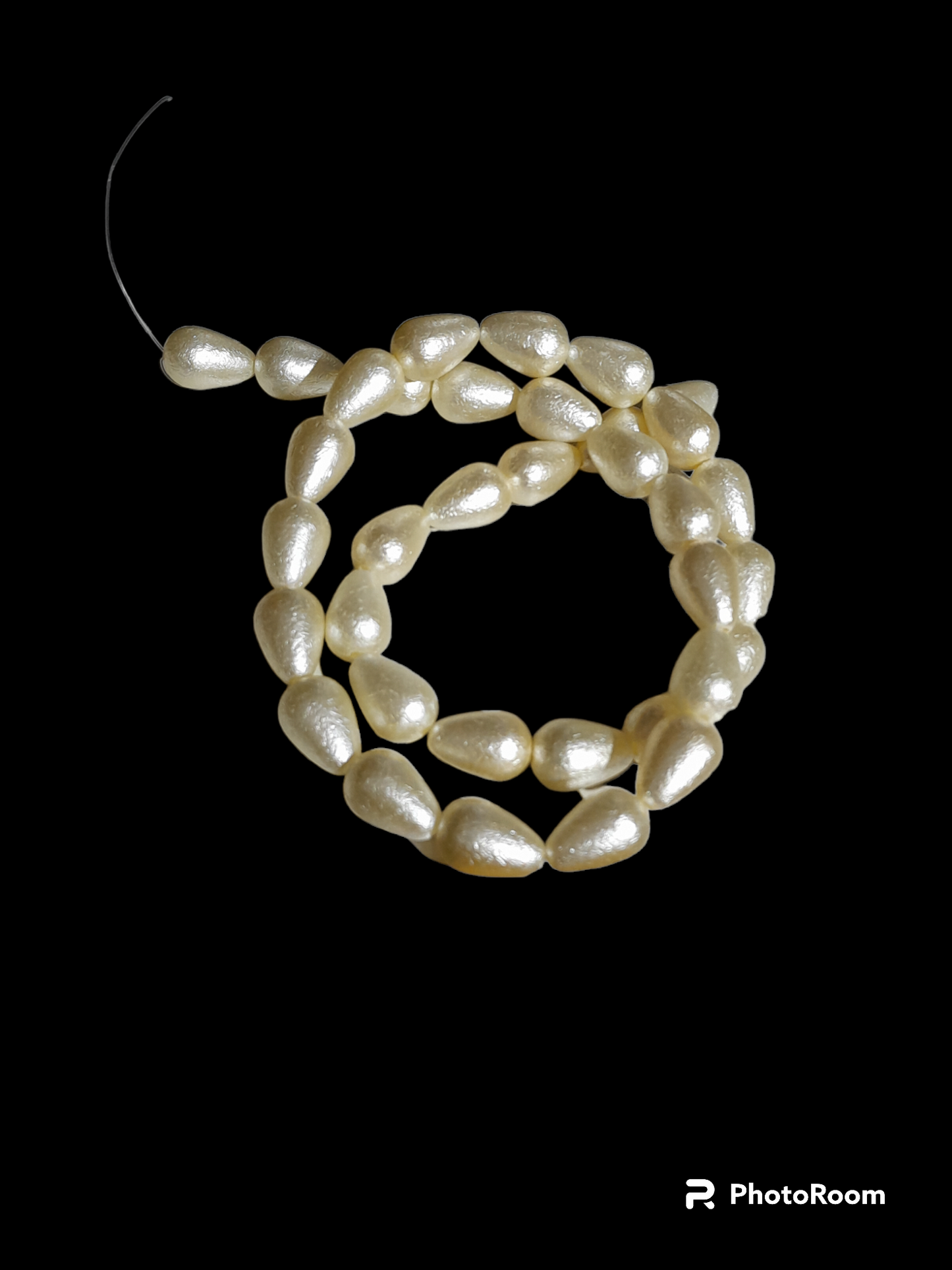 Plastic Beads - Pearl Textured