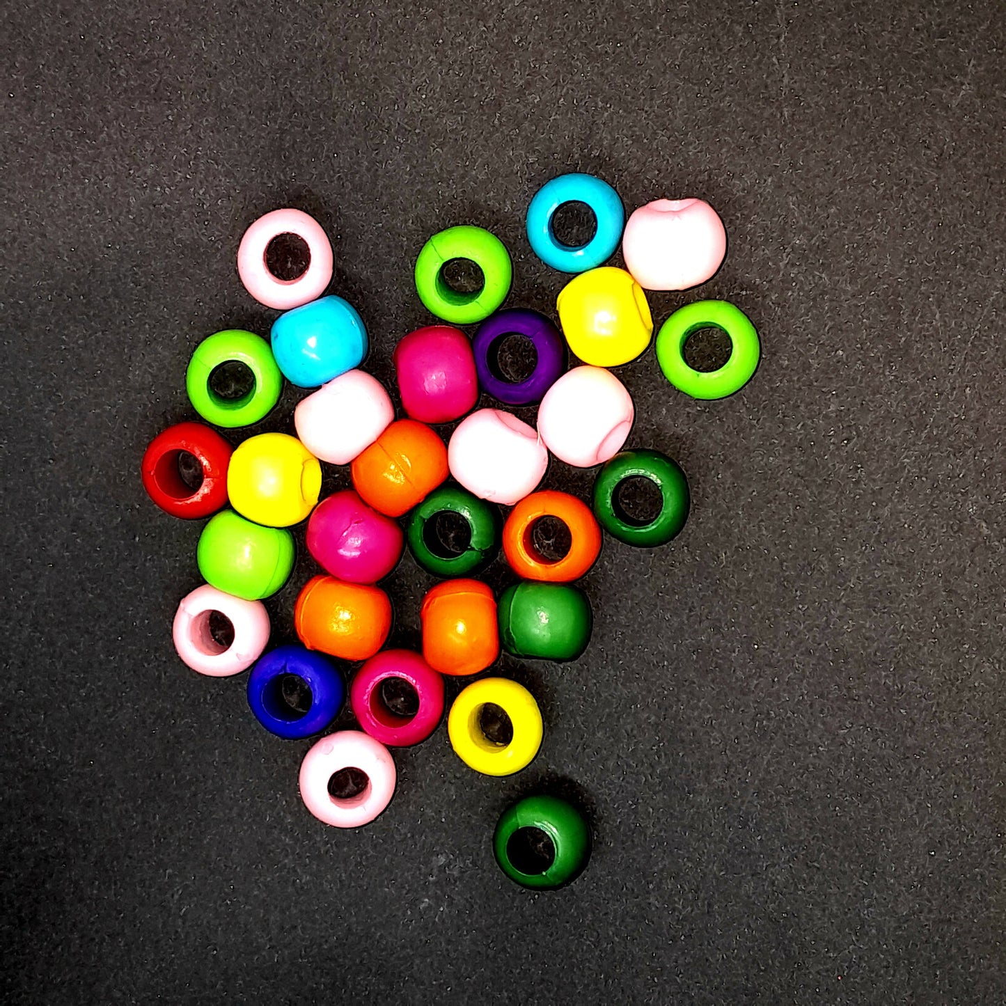 Plastic Multi color Beads