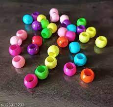 Plastic Multi color Beads