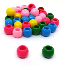Plastic Multi color Beads