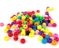 Plastic Multi color Beads