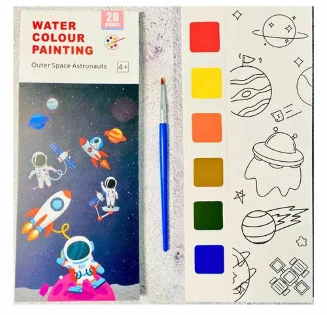 Pocket Water Coloring Book