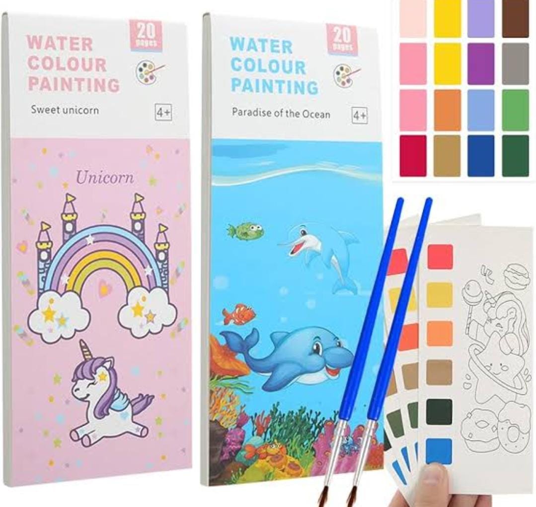 Pocket Water Coloring Book