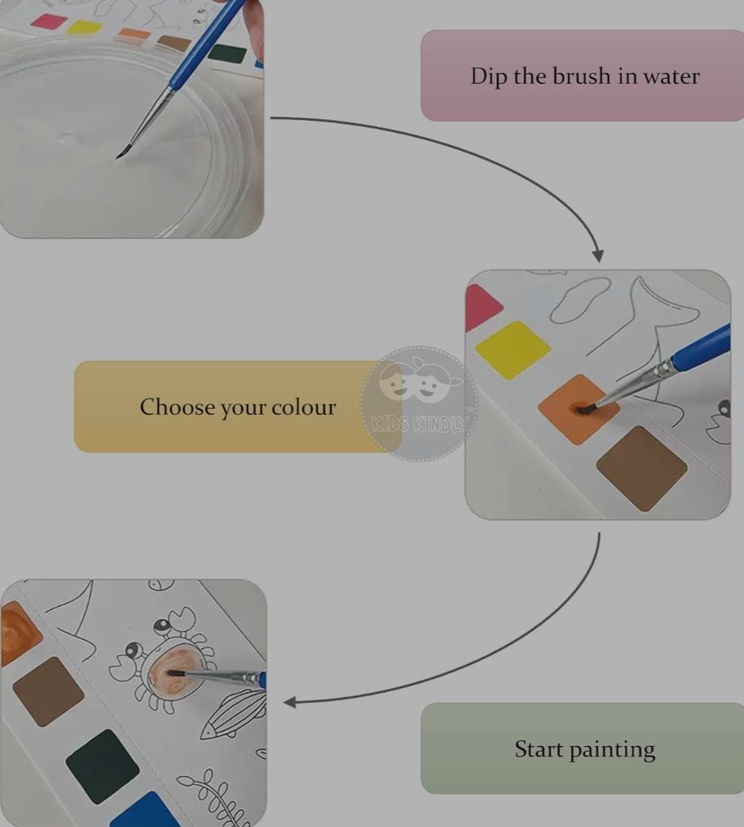 Pocket Water Coloring Book