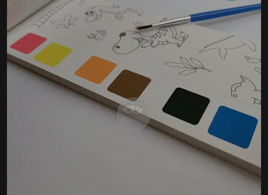 Pocket Water Coloring Book