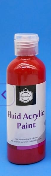 Pouring Acrylic Paint - 100ml - Red