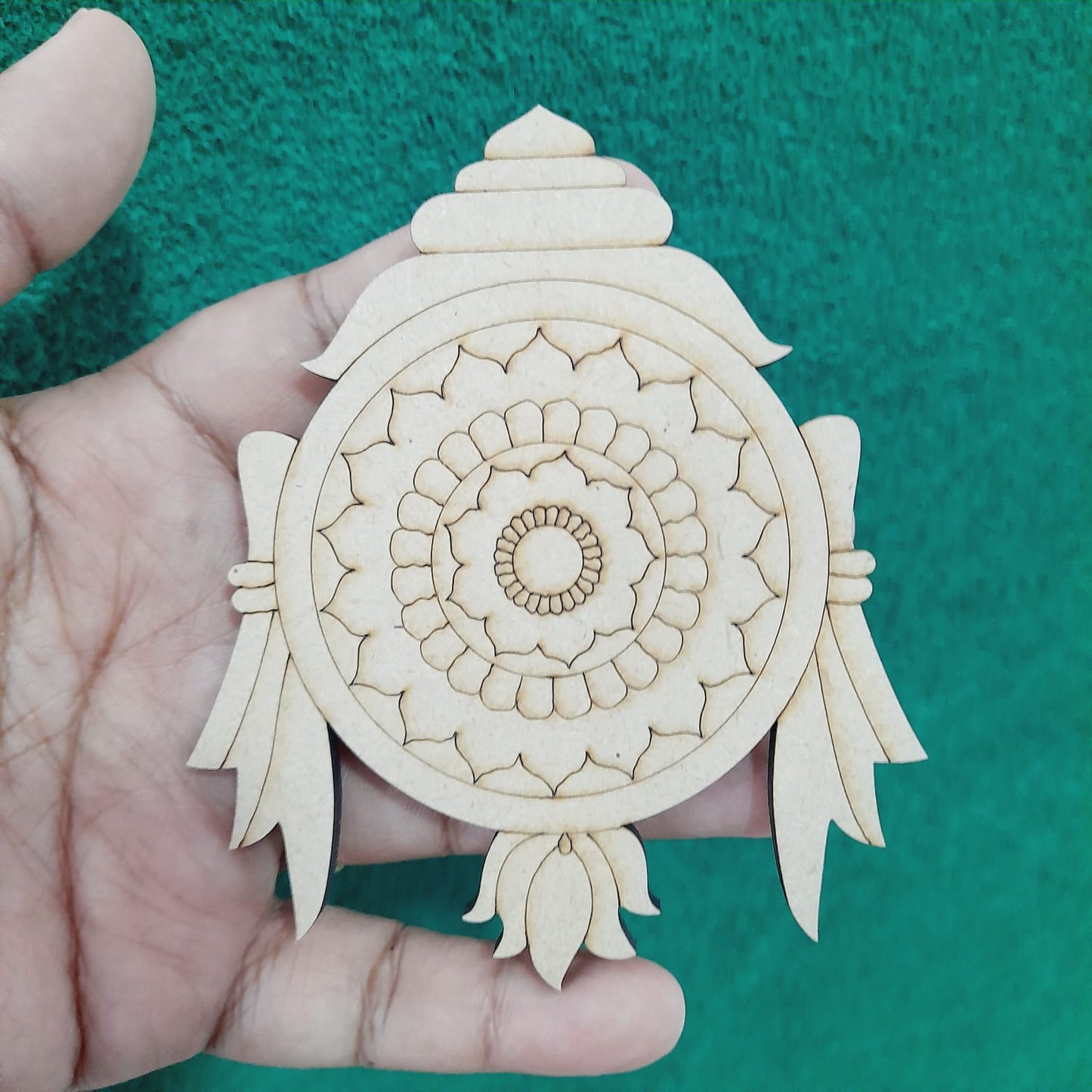 Pre Marked MDF Magnet Cutouts - 4"