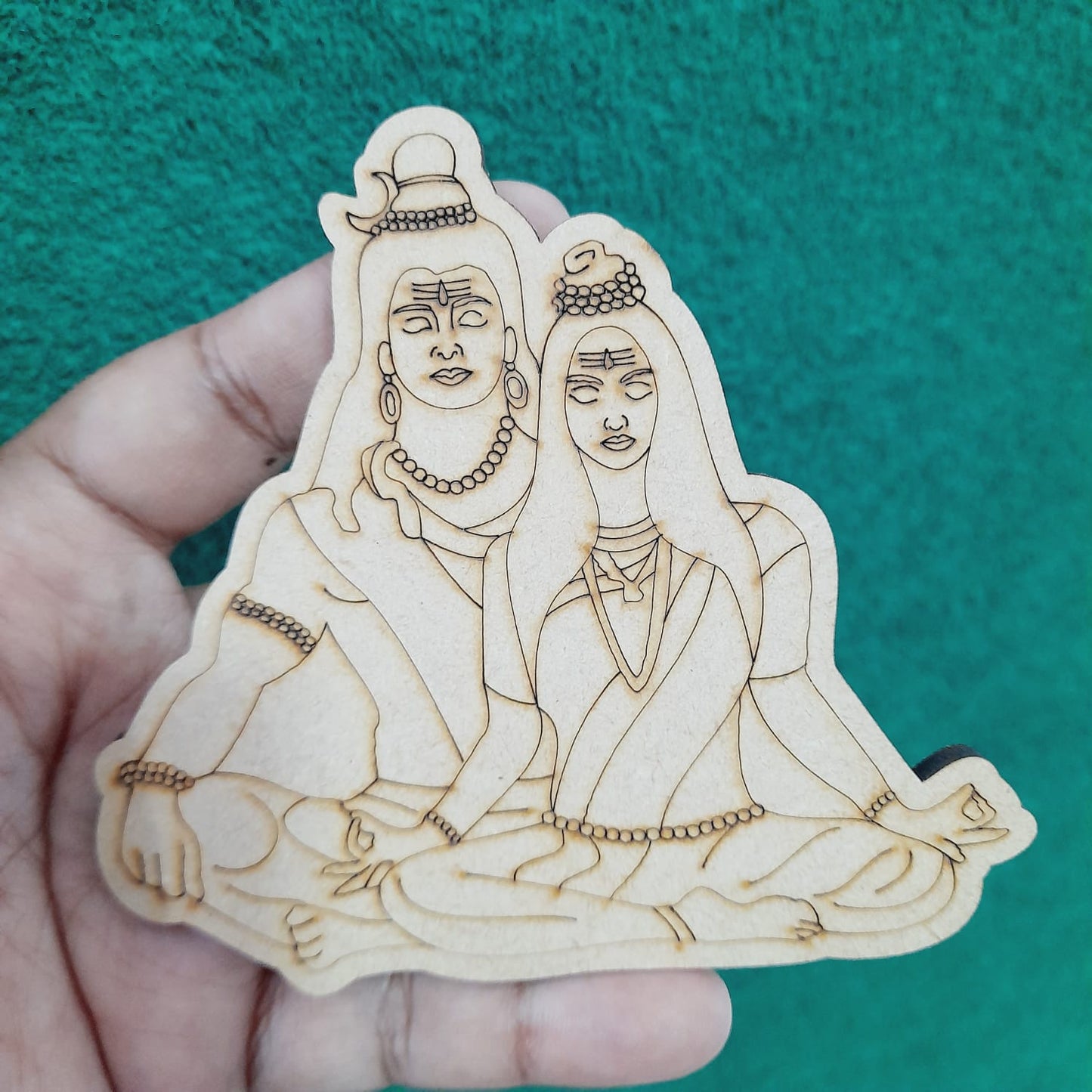 Pre Marked MDF Magnet Cutouts - 4"